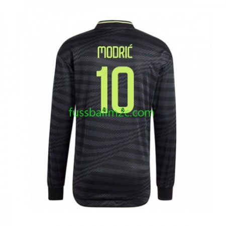 Fußballtrikots Real Madrid Modrić 10 Ausweich Trikotsatz 2022-2023 Langarm Fußballtrikots Real Madrid Modrić 10 Ausweich Trikotsatz 2022-2023 Langarm